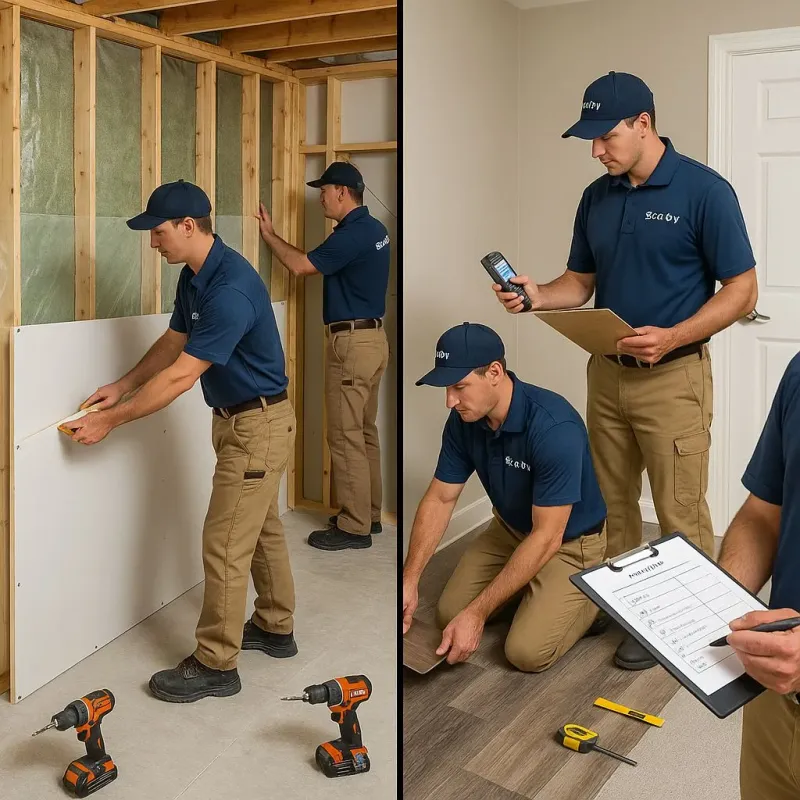 Repairs and Reconstruction process in Pelham, AL