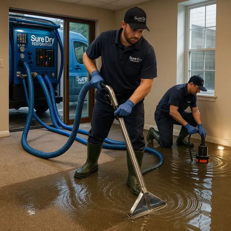Water Extraction and Removal process in Pelham, AL